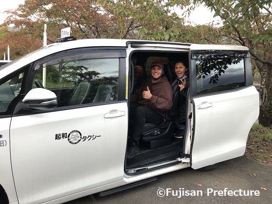 ～河口湖駅駅前ふじさんプラザ発～　富士の麓をめぐる！ 貸切タクシー 2時間プラン